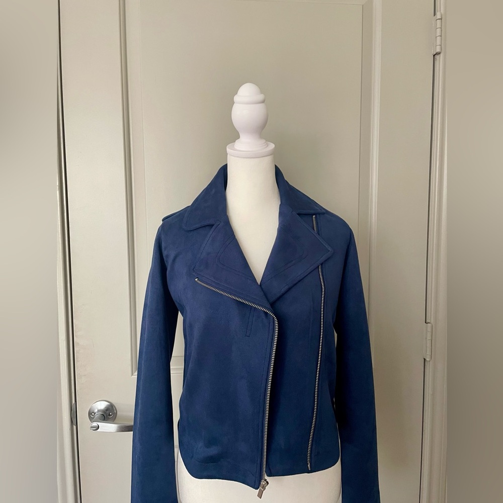 LC Lauren Conrad Suede Jacket